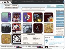 Tablet Screenshot of davetabs.com